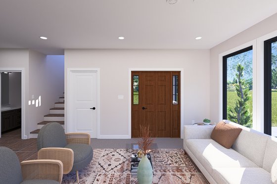 Interior - Family Room 2 for Modern House Plan #1060-326 - 1 bed, 1.5 bath