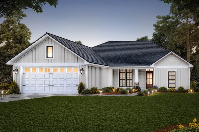 Dream House Plan - Craftsman Exterior - Front Elevation Plan #430-96