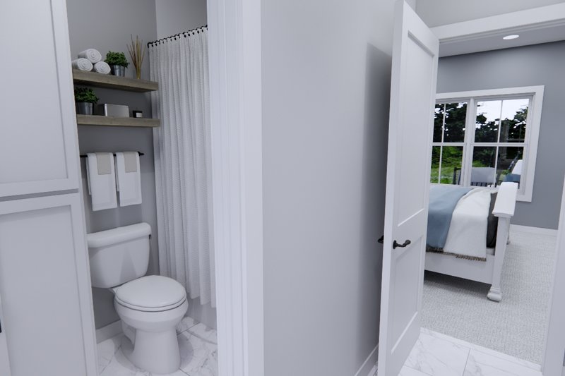 House Plan Design - Interior - Master Bathroom 1 for Farmhouse House Plan #51-1342 - 5 bed, 4 bath