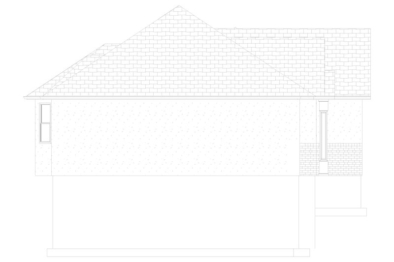 House Blueprint - Exterior - Other Elevation for Farmhouse House Plan #1060-104 - 3 bed, 2 bath
