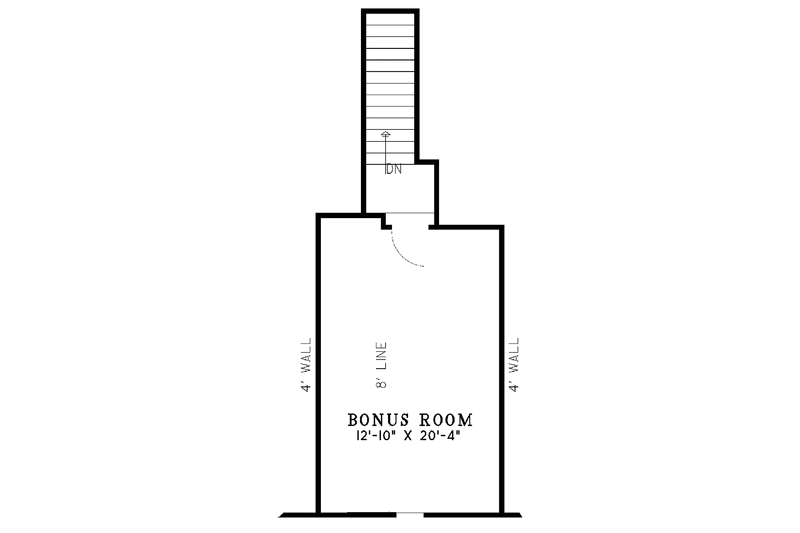 House Blueprint - Floor Plan - Other Floor for Traditional House Plan #17-2896 - 3 bed, 2 bath