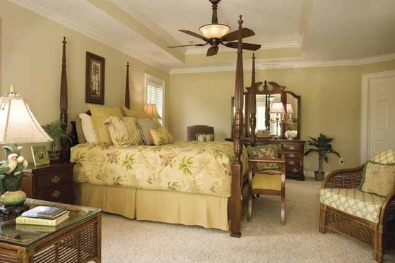 Interior - Master Bedroom for Southern House Plan #930-123 - 3 bed, 3 bath