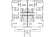 Classical Style House Plan - 12 Beds 8 Baths 5032 Sq/Ft Plan #17-3141 