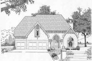 Traditional Style House Plan - 4 Beds 3.5 Baths 3760 Sq/Ft Plan #6-181 