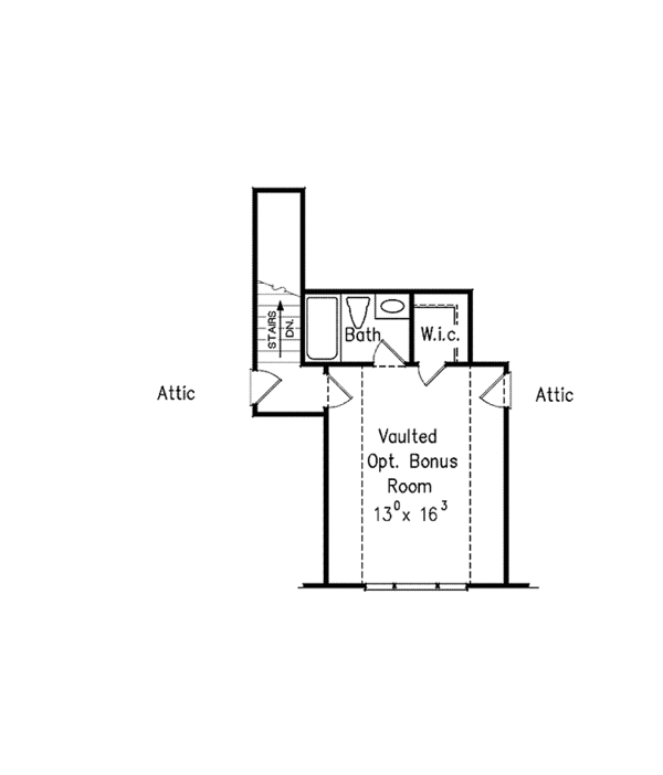Architectural House Design - Traditional Floor Plan - Other Floor Plan #927-328