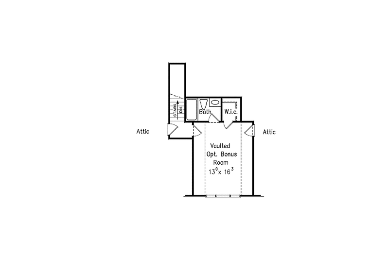 Home Plan - Floor Plan - Other Floor for Traditional House Plan #927-328 - 3 bed, 2.5 bath
