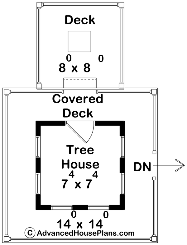House Blueprint - Traditional Floor Plan - Main Floor Plan #455-413