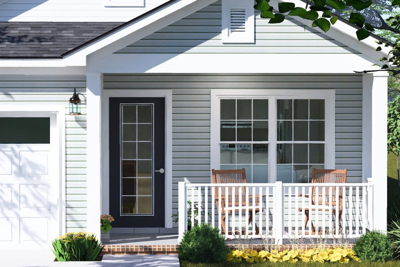 Home Plan - Exterior - Other Elevation 1 for Cottage House Plan #513-2496 - 3 bed, 2 bath