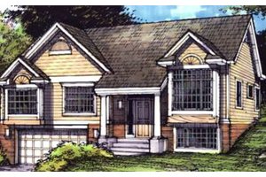 Traditional Exterior - Front Elevation Plan #320-369