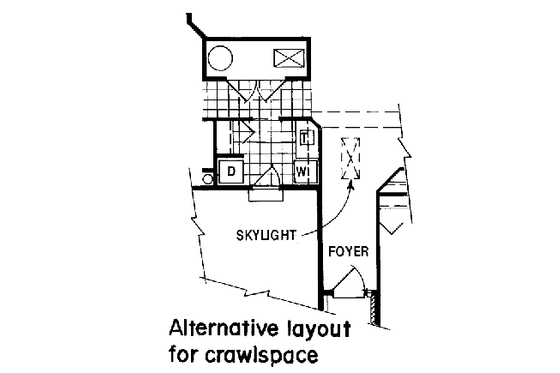 Floor Plan - Other Floor for Traditional House Plan #47-254 - 3 bed, 2 bath