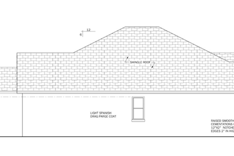 Home Plan - Exterior - Other Elevation for Mediterranean House Plan #1058-36 - 3 bed, 2 bath
