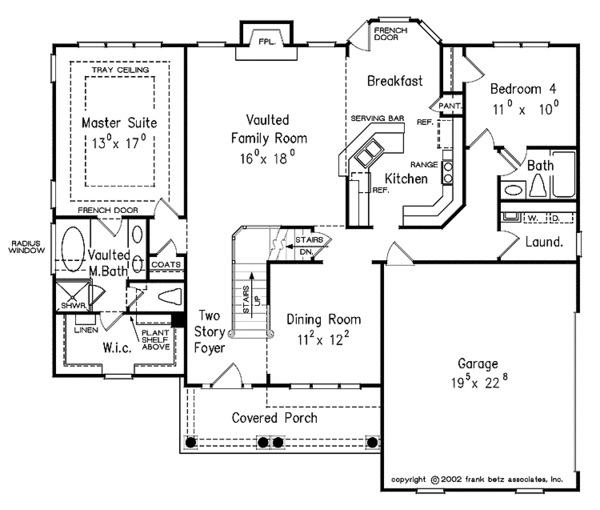House Design - Country Floor Plan - Main Floor Plan #927-691