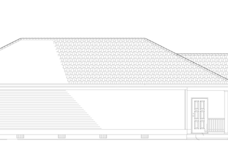 House Plan Design - Exterior - Other Elevation for Country House Plan #17-2970 - 2 bed, 2 bath