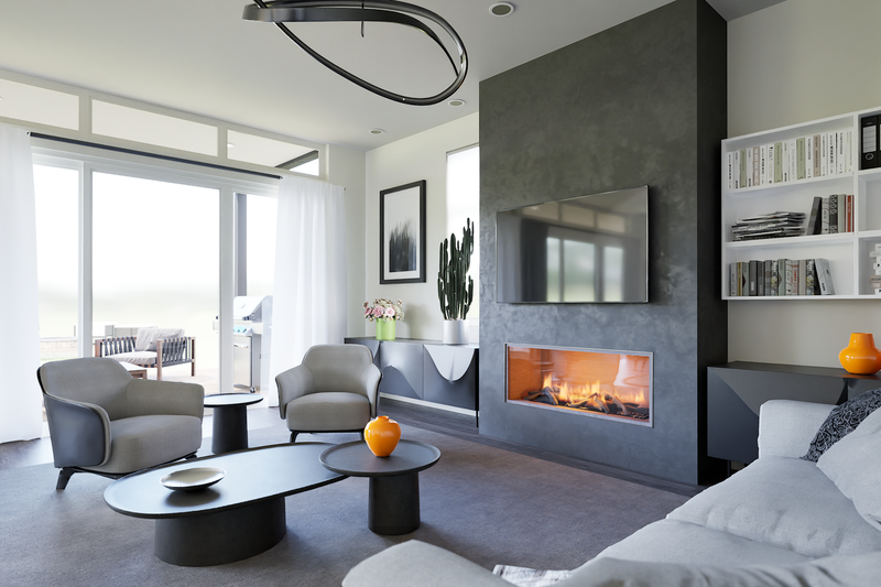 Architectural House Design - Interior - Family Room 4 for Contemporary House Plan #48-1125 - 3 bed, 2 bath