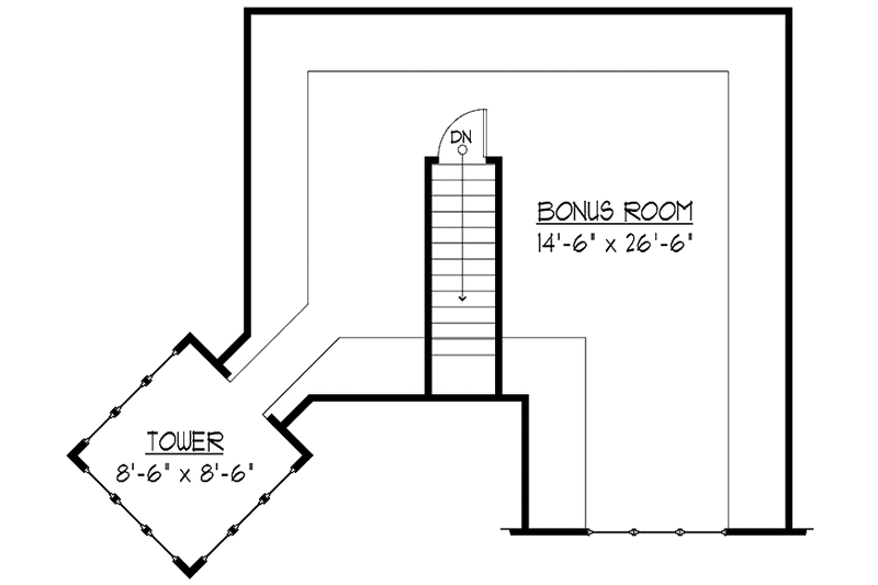 Dream House Plan - Floor Plan - Other Floor for Victorian House Plan #978-22 - 4 bed, 3.5 bath