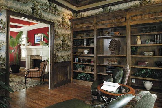 Interior - Family Room 1 for Colonial House Plan #930-220 - 4 bed, 2.5 bath