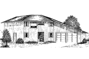 Contemporary Style House Plan - 3 Beds 2 Baths 1562 Sq/Ft Plan #60-871 