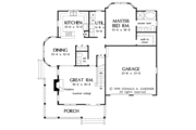 Country Style House Plan - 3 Beds 2.5 Baths 1821 Sq/Ft Plan #929-515 Floor 