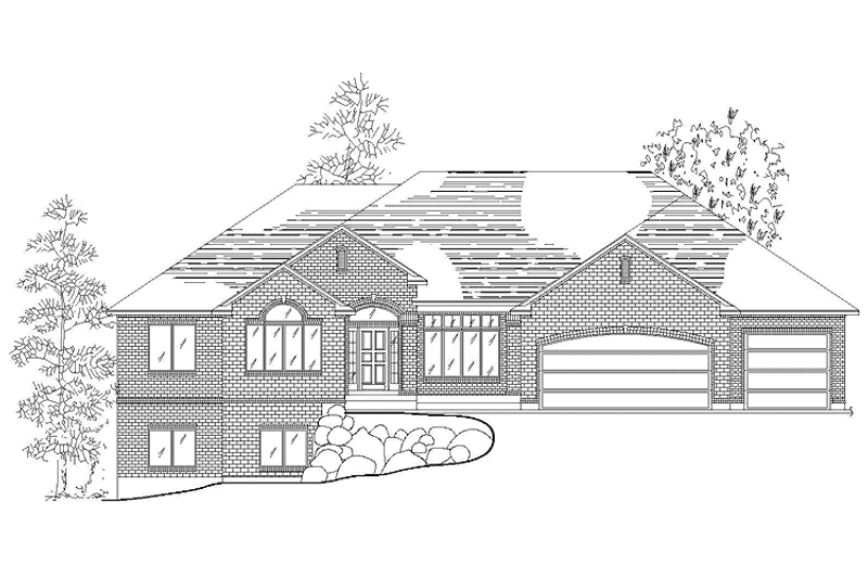 Home Plan - Exterior - Front Elevation 3 for Traditional House Plan #945-117 - 3 bed, 2.5 bath