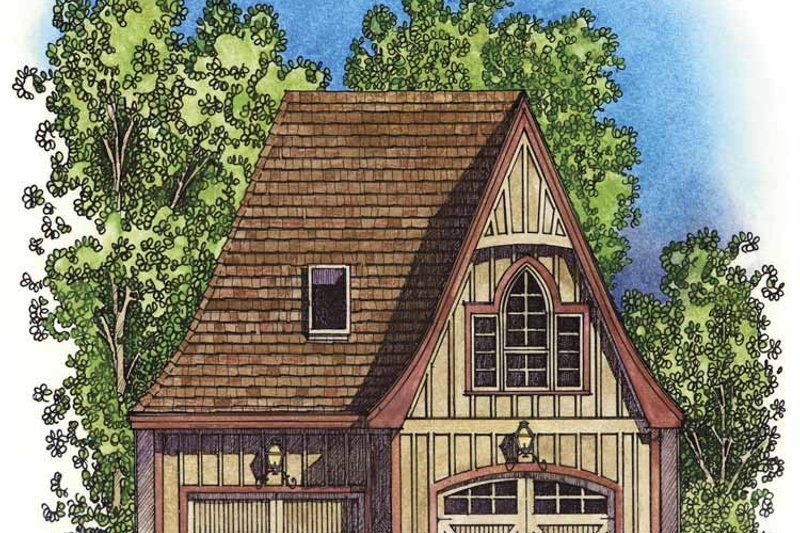 Dream House Plan - Exterior - Front Elevation Plan #1016-77