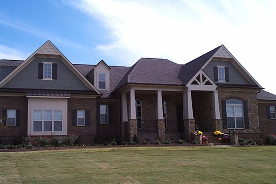 Exterior - Front Elevation 4 for Country House Plan #927-415 - 4 bed, 3.5 bath