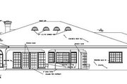 Mediterranean Style House Plan - 4 Beds 3 Baths 2754 Sq/Ft Plan #1-671 