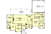 Farmhouse Style House Plan - 3 Beds 2.5 Baths 2400 Sq/Ft Plan #430-402 