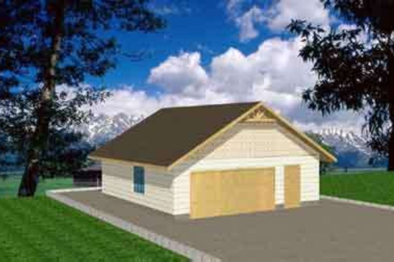 Dream House Plan - Traditional Exterior - Front Elevation Plan #117-283