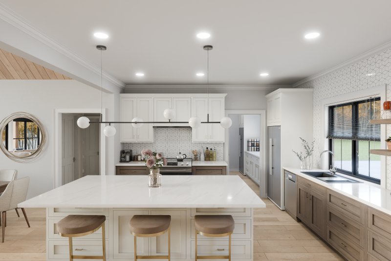 Dream House Plan - Interior - Kitchen for Country House Plan #1089-60 - 2 bed, 2 bath