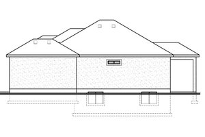 Exterior - Other Elevation 1 for Contemporary House Plan #1073-37 - 3 bed, 2 bath