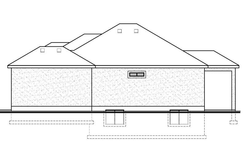 Dream House Plan - Exterior - Other Elevation 1 for Contemporary House Plan #1073-37 - 3 bed, 2 bath