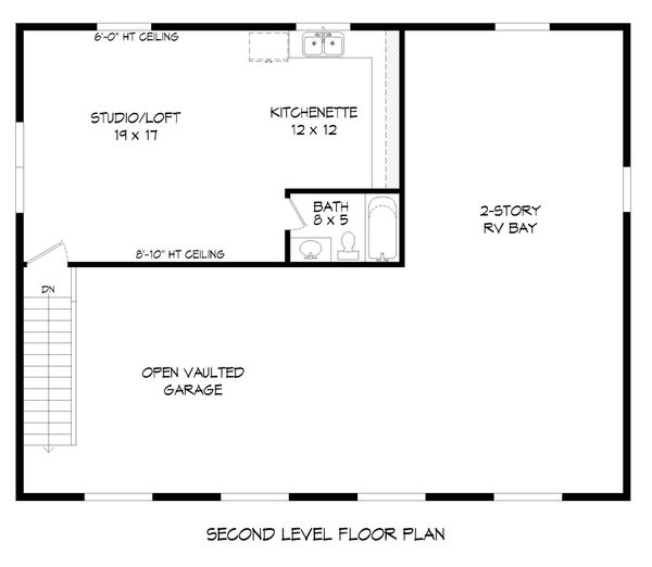 House Blueprint - Country Floor Plan - Upper Floor Plan #932-92