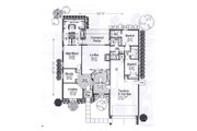 European Style House Plan - 3 Beds 2.5 Baths 2004 Sq/Ft Plan #310-906 