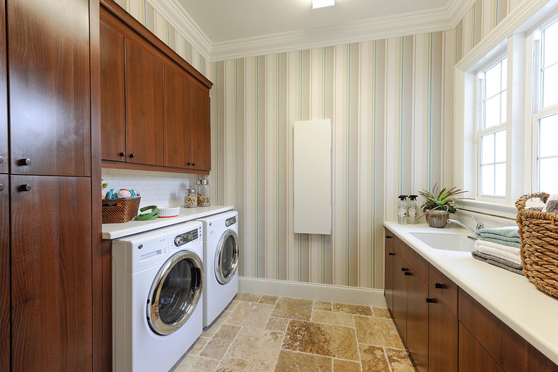 Dream House Plan - Interior - Laundry for Mediterranean House Plan #930-508 - 4 bed, 4.5 bath