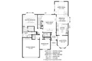 European Style House Plan - 4 Beds 2 Baths 2630 Sq/Ft Plan #424-170 