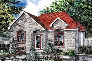 Traditional Exterior - Front Elevation Plan #138-205