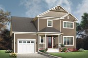 Traditional Style House Plan - 3 Beds 2.5 Baths 1465 Sq/Ft Plan #23-2624 