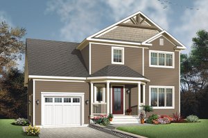 Traditional Exterior - Front Elevation Plan #23-2624
