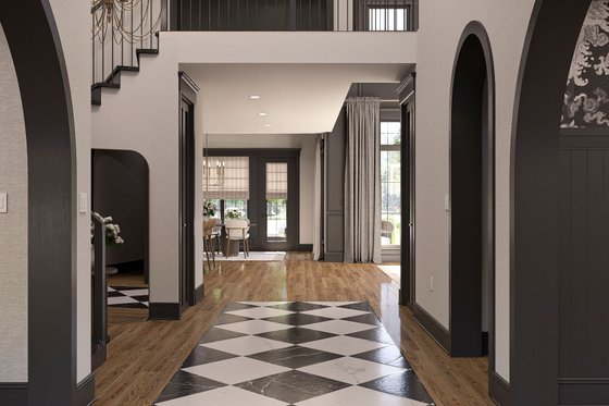 Interior - Entry 2 for Colonial House Plan #455-388 - 5 bed, 4.5 bath
