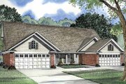 Country Style House Plan - 6 Beds 4 Baths 2570 Sq/Ft Plan #17-2974 