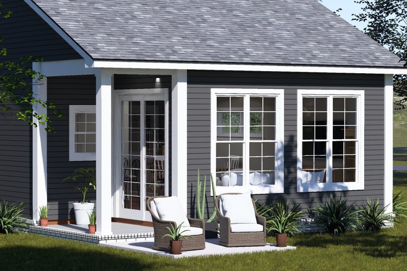 Architectural House Design - Exterior - Other Elevation 2 for Cottage House Plan #513-2457 - 3 bed, 2.5 bath