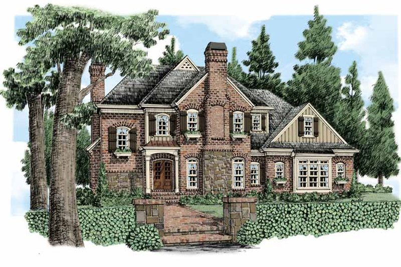 Home Plan - Country Exterior - Front Elevation Plan #927-479