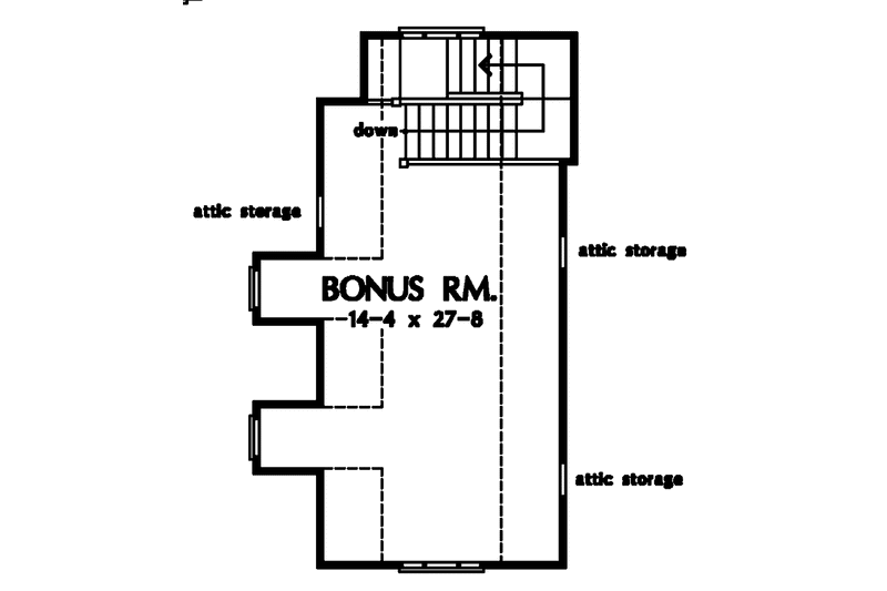 Home Plan - Floor Plan - Other Floor for Country House Plan #929-808 - 3 bed, 3.5 bath