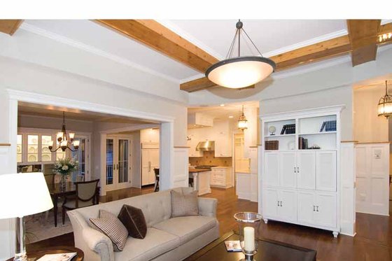 Interior - Family Room 1 for Victorian House Plan #56-694 - 4 bed, 3.5 bath