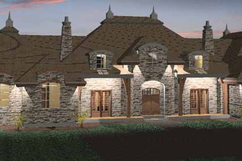 Architectural House Design - Country Exterior - Front Elevation Plan #937-26