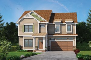 Traditional Exterior - Front Elevation Plan #20-2529