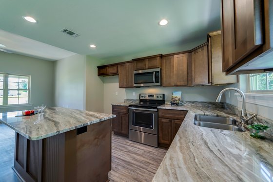 Interior - Kitchen 3 for Ranch House Plan #430-181 - 3 bed, 2 bath