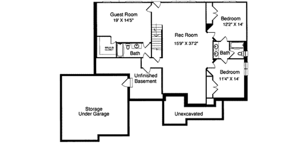 Southern Style House Plan - 3 Beds 2 Baths 3488 Sq/Ft Plan #46-282 ...