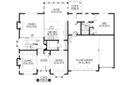 Craftsman Style House Plan - 4 Beds 3 Baths 3705 Sq/Ft Plan #132-463 