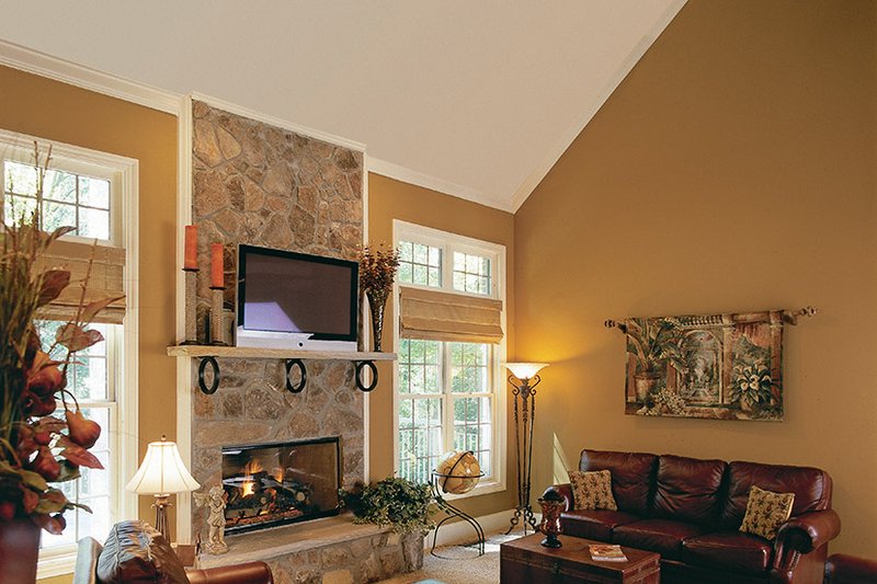 Architectural House Design - Interior - Family Room 1 for Country House Plan #927-502 - 5 bed, 4.5 bath